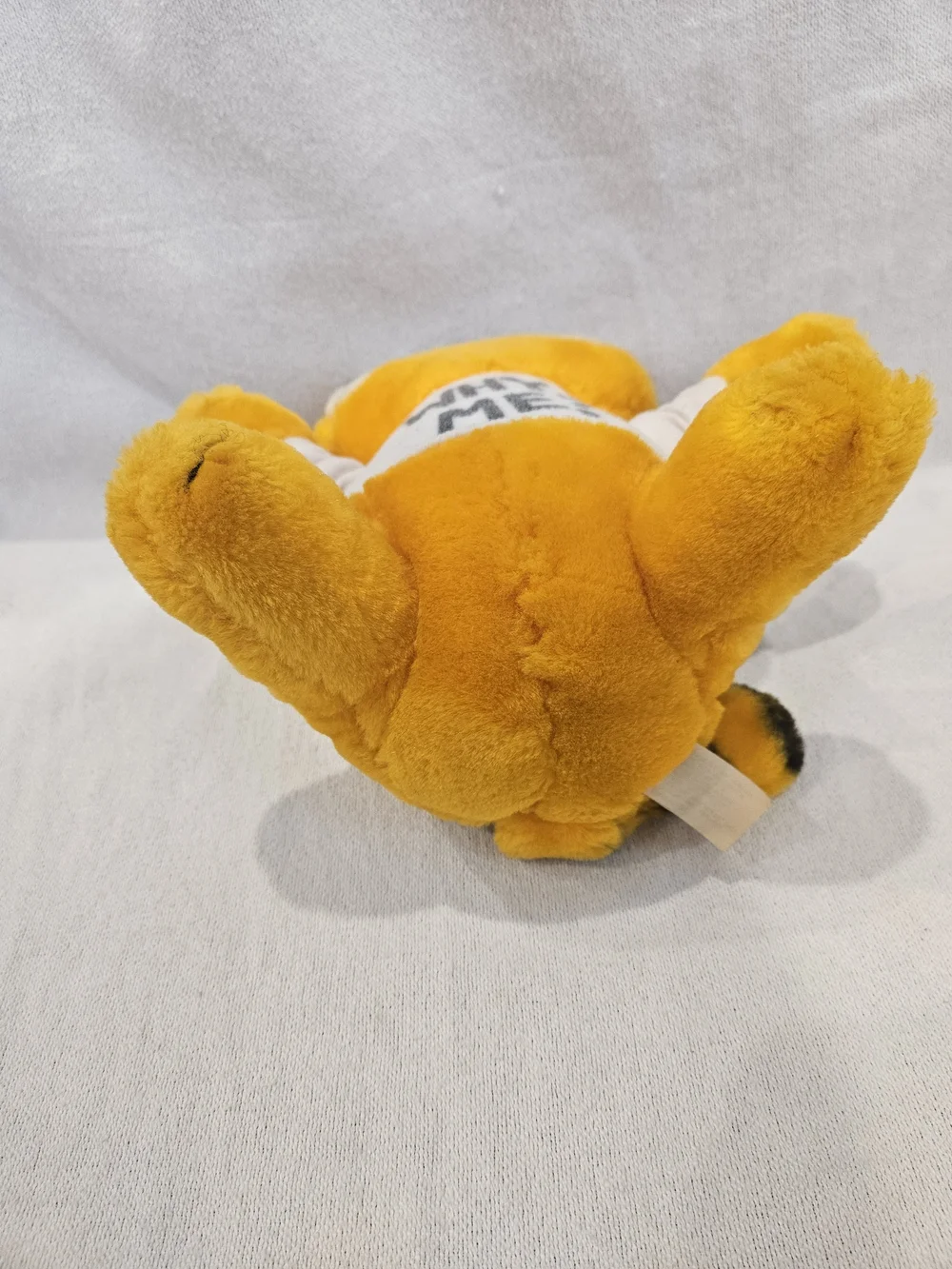 Garfield - Plush Toy with 'WHY ME?' Shirt Vintage 1980s Dakin